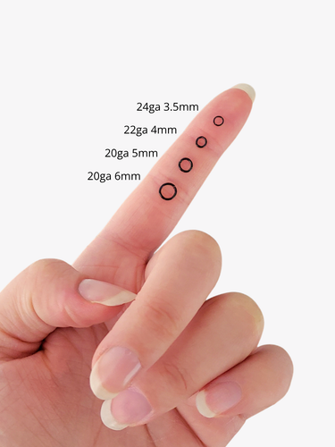 Kacy Black Jump Rings, 20ga 22ga 24ga