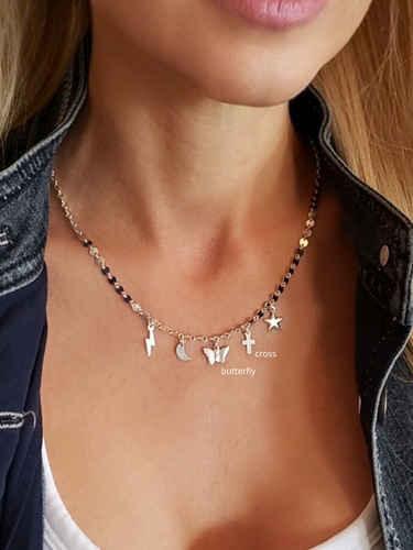 Sacred Garden Necklace Pendant Collection, 8 Sterling Silver Styles
