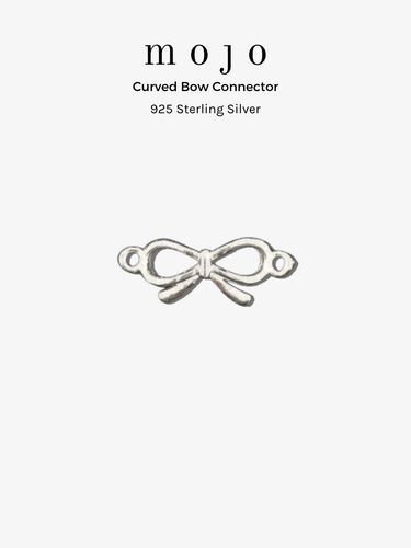 Bobby Bow Sterling Silver Connector Bracelet Charm