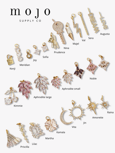 Jin Gold or Silver Sunburst Necklace Pendant