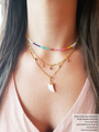 Colorful Layering Necklace Collection, 4 Styles