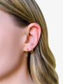 Jules 14K Fine Gold Huggie Hoop Earrings, 4 Sizes