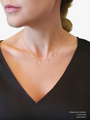 Linda Unfinished Cable Necklace Chain, 1 Foot 14K Gold Filled or Sterling Silver