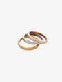 Dani Thin Band, 2MM Stacker Rings in Gold, Silver or Rose Gold Stainless Steel