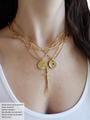 Gold And Silver Moon Necklace Pendant Collection