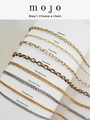 Gold & Silver Handbag Chain Collection, 8 Style Options