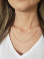 Jackie Unfinished Bar Necklace Chain, 1 Foot 14K Gold Filled or Sterling Silver
