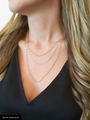 Rose Gold Filled Unfinished Necklace Chain Collection, 7 Style Options