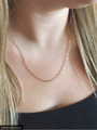 14K Rose Gold Filled Unfinished Chain Collection, 1 Foot