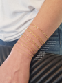 Shelbie 14K Gold Filled Star Initial Bracelet Connector