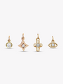 Dainty 14K Gold Filled CZ Pendant Collection, 4 Style Options