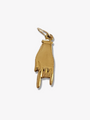 Dima Gold I Love You Hand Gesture Necklace Pendant
