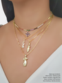 Allie Adjustable Tennis Necklace Choker, 3 Colors