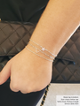 Kimber Bracelet Star Connector, Gold Filled or Sterling Silver