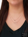 14K Rose Gold Filled Necklace Findings Collection, 7 Style Options