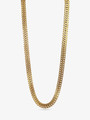 Classy And Chunky Ebba Gold Stainless Steel Link Chain Necklace With Adjustable Length | Mojo Supply Co