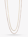 Elegant Kathleen Layering Necklaces With Thin Cables Showcasing Minimalist Look | Mojo Supply Co