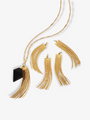 Adelpha Chain Tassel Necklace Pendant