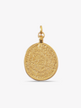 Aria Gold Ancient Statement Necklace Pendant