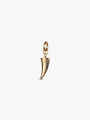 Margo Gold Dainty Horn Necklace Pendant