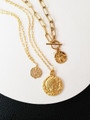 Gold Necklaces With Gold Coin Pendants