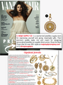 Paige Gold Opal Style Coin Bracelet Charm, 2 Sizes