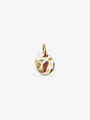 Lyla Wavy Gold Disc Bracelet Charm | Mojo Supply Co