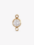 Berkeley 14K Gold Filled Sparkling CZ Connector Pendant