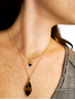 Gold and Silver Geometric Necklace Pendant Collection, 9 Style Options