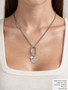 Silver Stainless Steel Unfinished Chain Collection, 6 Style Options