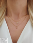Kaylani Unfinished Round Link Necklace Chain, 14K Gold Filled or Sterling Silver