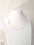 Starr Unfinished Oval Link Necklace Chain, 14K Gold Filled or Sterling Silver