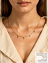 Berkeley 14K Gold Filled 3mm and 4mm Birthstone Necklace Pendant, 13 Colors