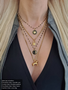 Gold PVD Stainless Steel Necklace Pendant Collection, 24 Style Options