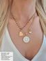 Gold Hearts Necklace Pendant Collection, 19 Style Options