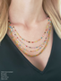 Unfinished PVD Stainless Steel Rainbow Necklace Chain Collection, 8 Style Options