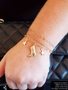 Gold Filled or Sterling Silver Cowgirl Bracelet Charms, 6 Style Options
