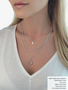 Gold Filled and Sterling Silver Necklace Pendant Collection, 8 Style Options