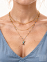 Gold Unfinished Necklace Chain Collection, 7 PVD Stainless Steel Style Options