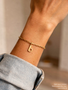 PVD Gold Unfinished Bracelet Chain Collection, 7 Stainless Steel Style Options