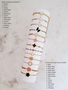 Gold Botanical Connectors, PVD Stainless Steel
