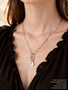 Unfinished Classic Silver Necklace Chain Collection,  7 Styles Stainless Steel
