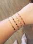 Black Gold Unfinished PVD Stainless Steel Bracelet Chains,  7 Style Options
