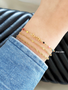 Rainbow Unfinished Bracelet Chain Collection,  7 Styles PVD Stainless Steel