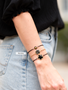 Ria Daisy Bracelet Connector, 5 Gold PVD Stainless Steel Options