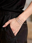 Millie Unfinished Dainty Bracelet Curb Chain, Gold Filled Or Sterling Silver
