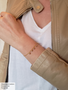 Seneca Unfinished Cable Bracelet Chain, 14K Gold Filled or Sterling Silver
