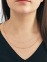 Gina Unfinished Diamond Necklace Chain, Gold Filled And Sterling Silver