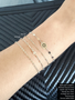 Unfinished Bar Link Bracelet Chain Collection, 14K Gold Filled or Sterling Silver