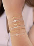 Pet Bracelet Connectors, Gold Filled and Sterling Silver
